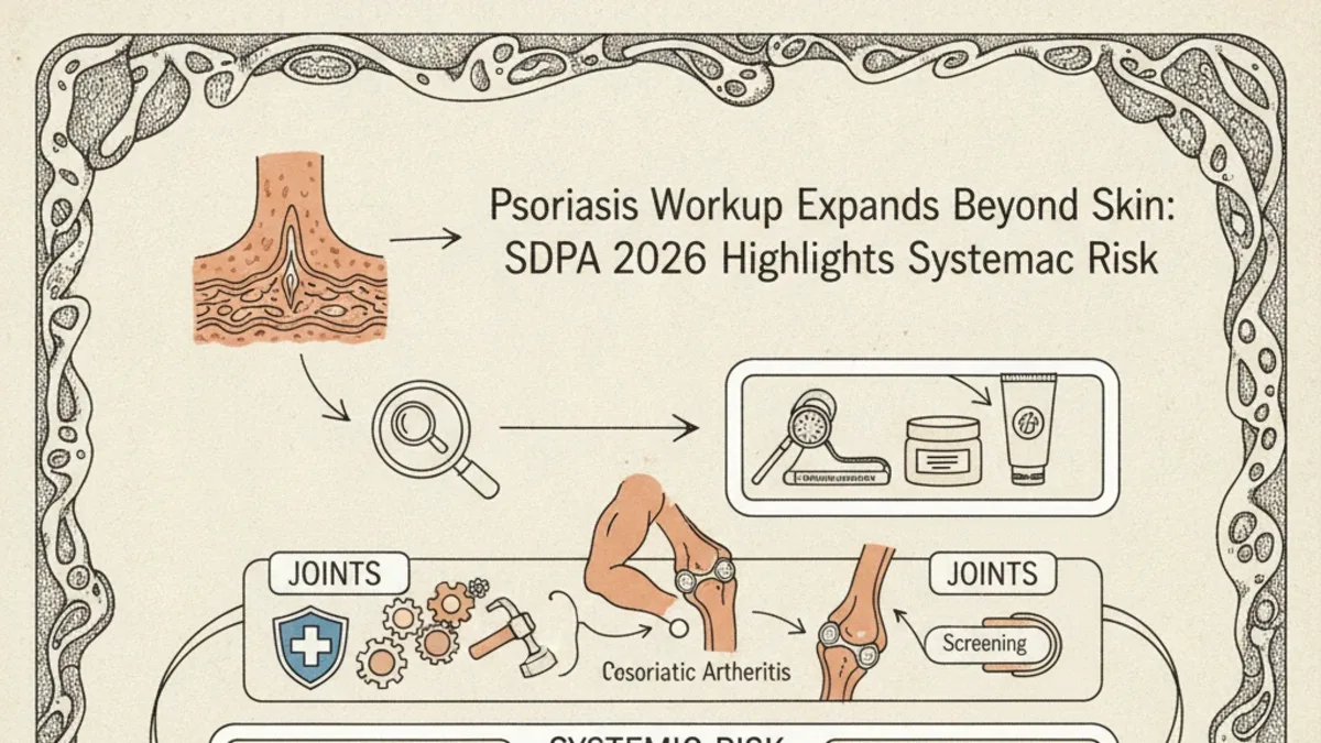Psoriasis Workup Expands Beyond Skin: SDPA 2026 Highlights Systemic Risk