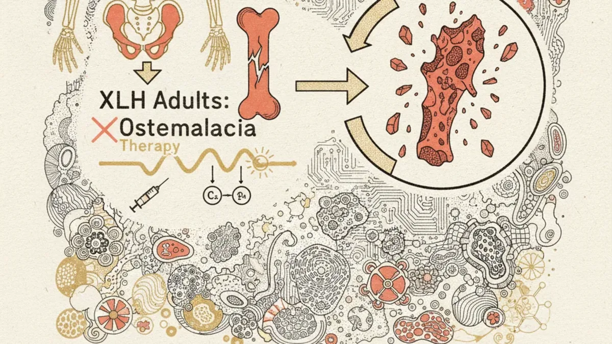 XLH Adults: Osteomalacia Persists Despite Conventional Therapy