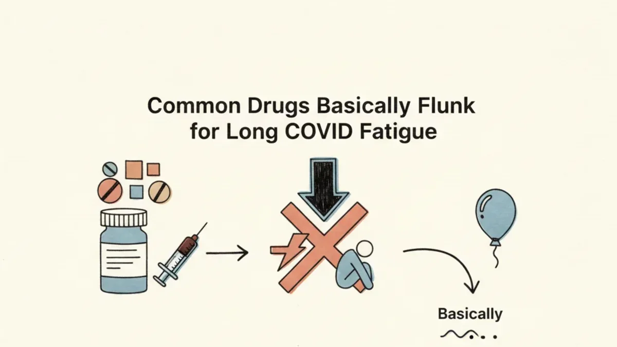Common Drugs Basically Flunk for Long COVID Fatigue