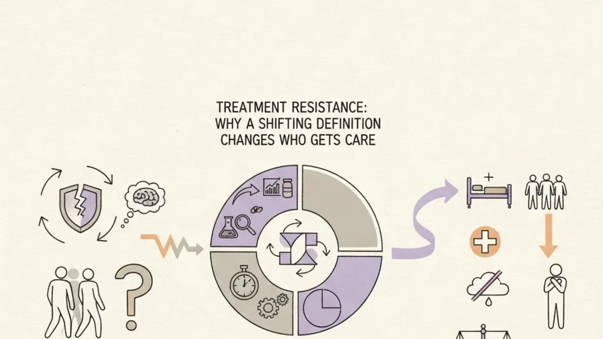 Treatment resistance: Why a shifting definition changes who gets care