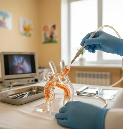Pediatric Advanced Bronchoscopy: Precision in Airway Management