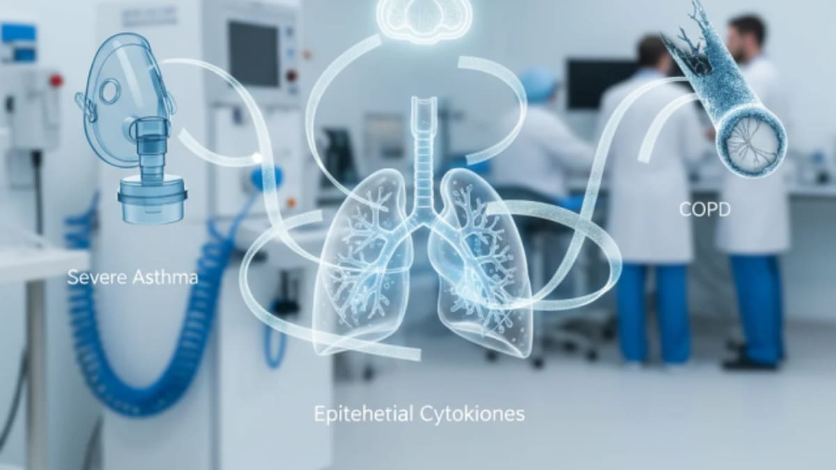 Epithelial Cytokines Link Severe Asthma, CRSwNP, COPD at ATS 2026