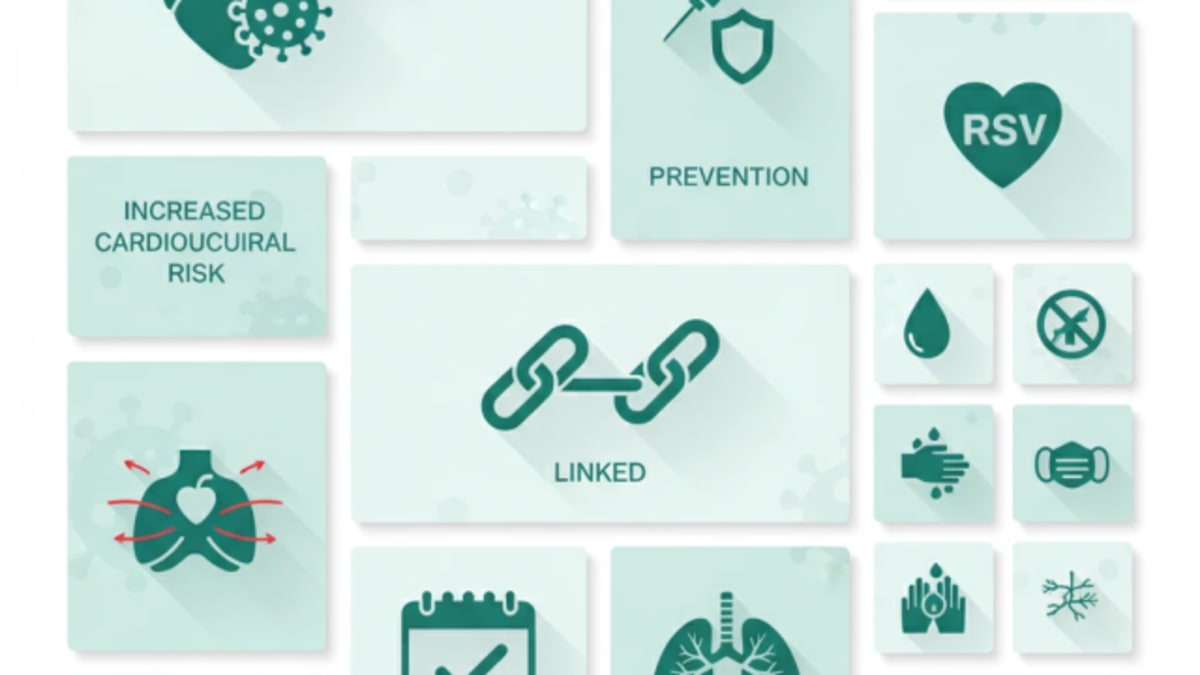 RSV Linked to Increased Cardiovascular Risk, Prevention Explored