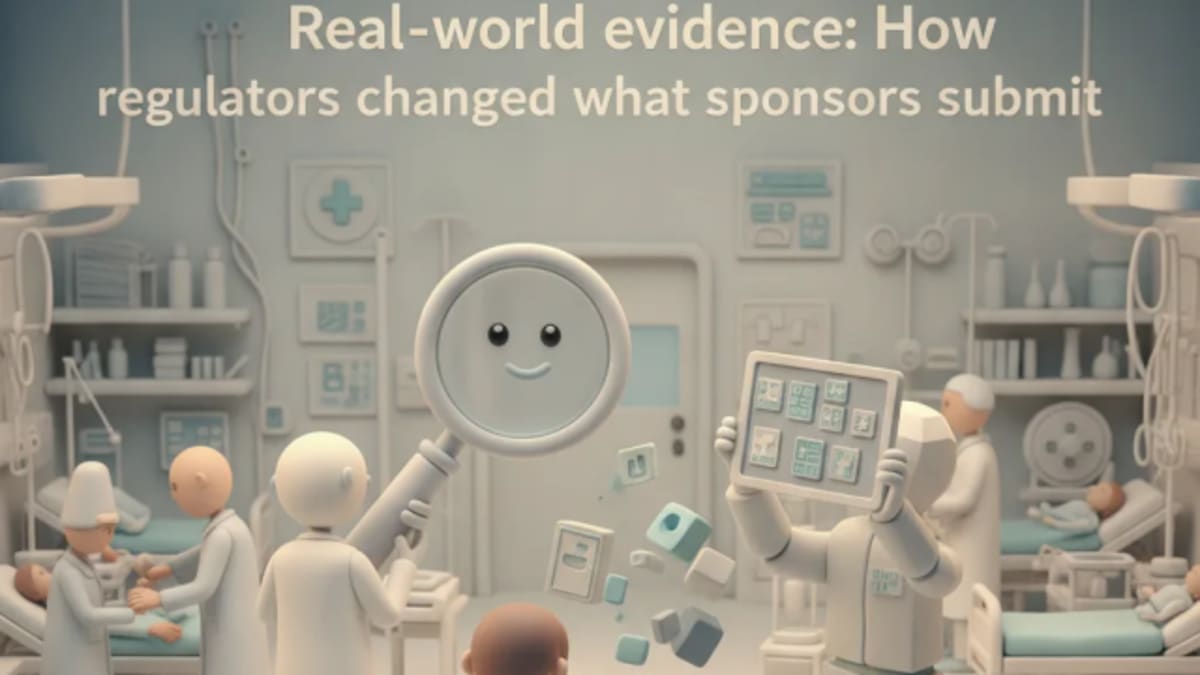 Real-world evidence: How regulators changed what sponsors submit