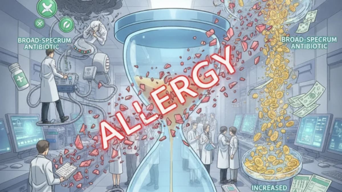 The hidden costs of a false penicillin allergy label