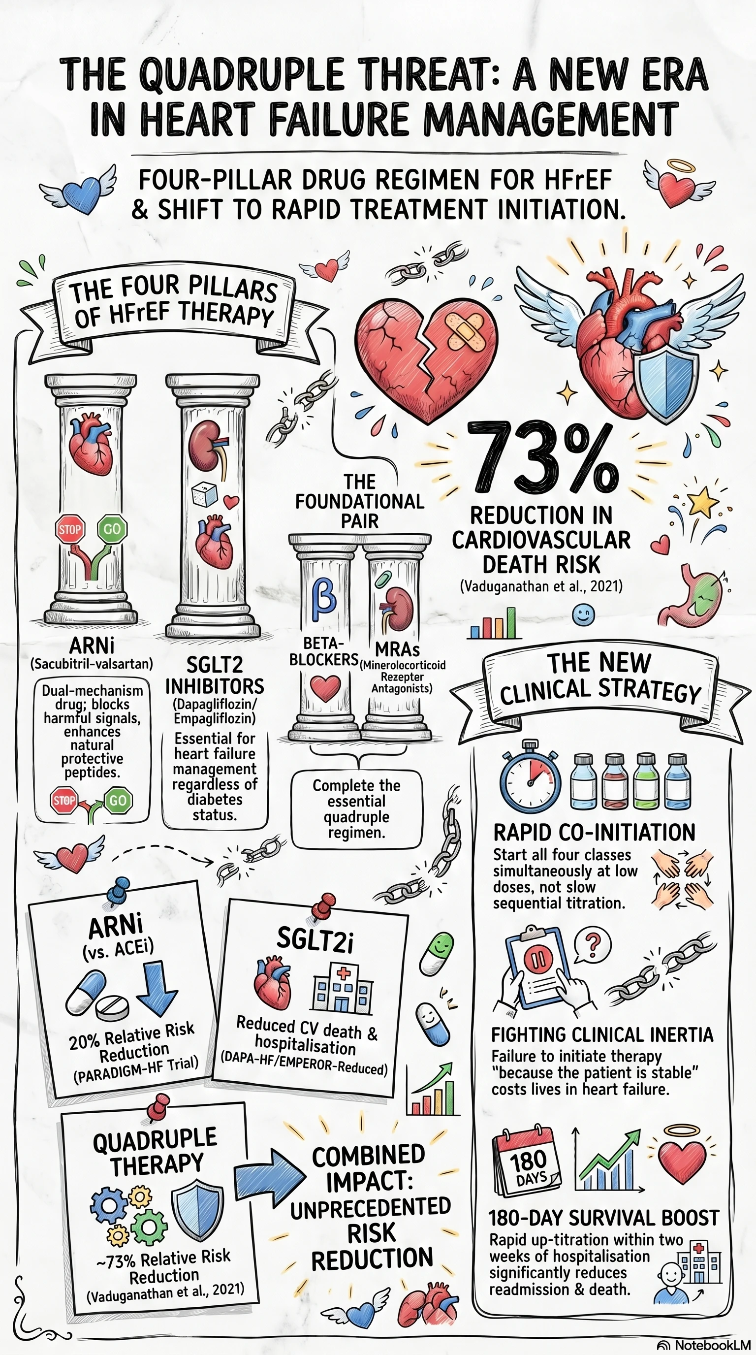 How Four Drugs Beat Heart Failure