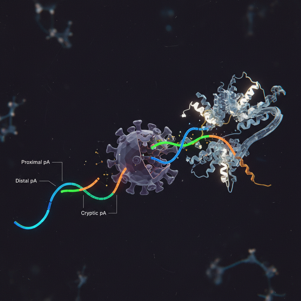 HIV-1: Why a single gene makes so many different proteins