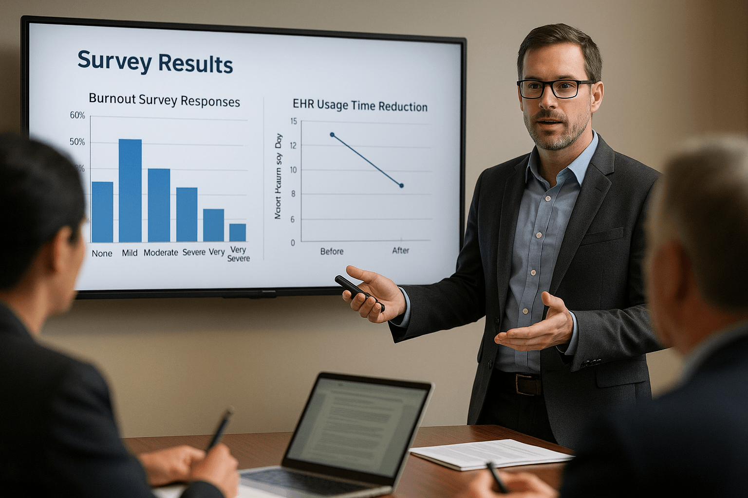 study-results-on-ambient-ai-scribes-for-clinician-burnout-and-ehr-burden