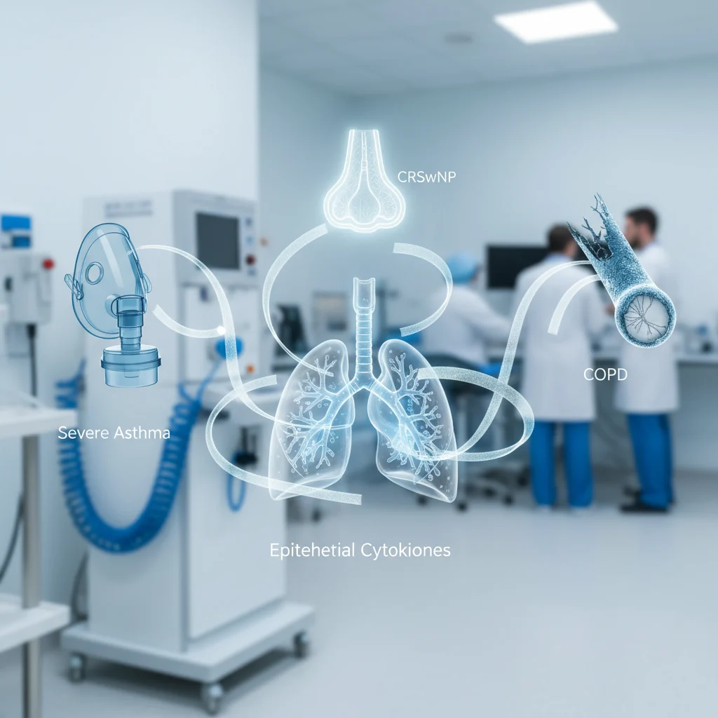 Epithelial Cytokines Link Severe Asthma, CRSwNP, COPD at ATS 2026