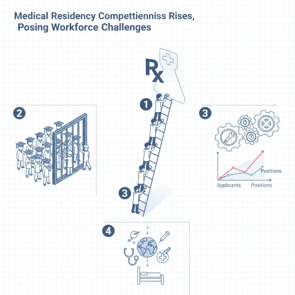 Medical Residency Competitiveness Rises, Posing Workforce Challenges