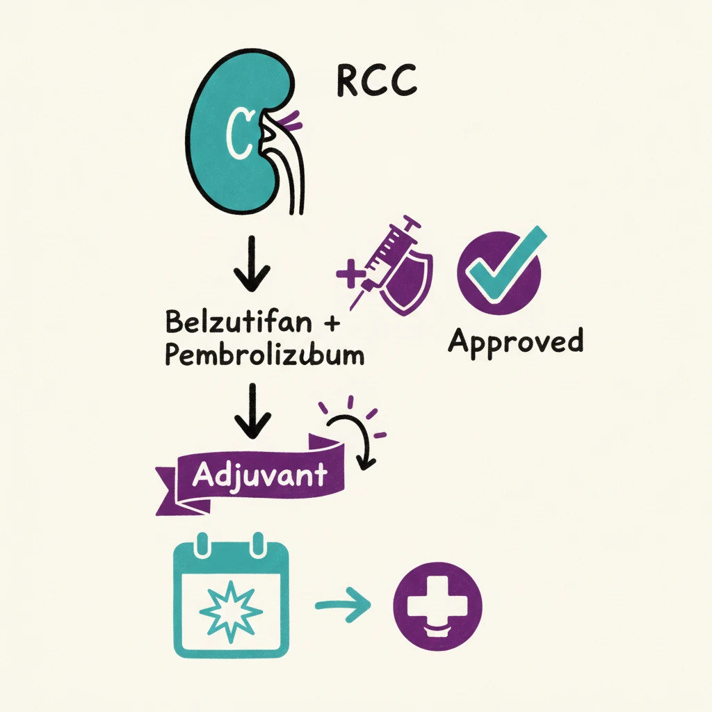 Belzutifan Plus Pembrolizumab Approved for Adjuvant RCC
