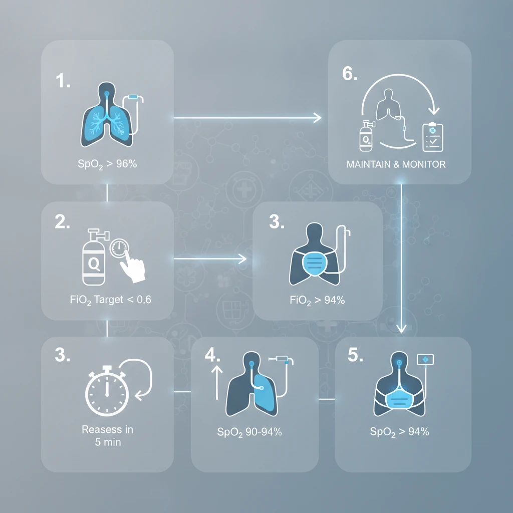 Oxygen Titration Protocol Reduces Severe Hyperoxemia in ED