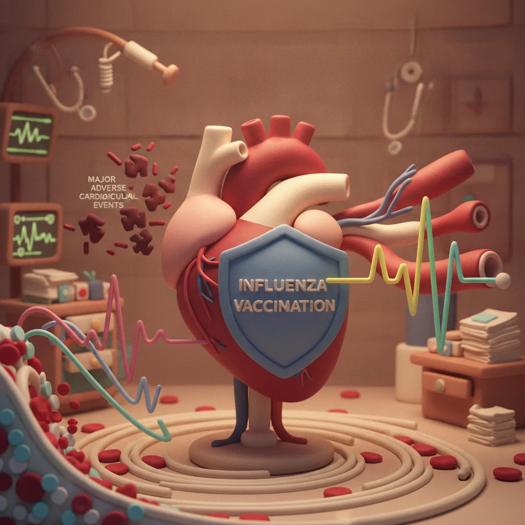 Influenza Vaccination Reduces Major Adverse Cardiovascular Events