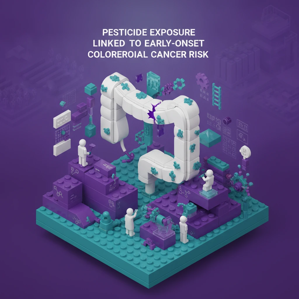 Pesticide Exposure Linked to Early-Onset Colorectal Cancer Risk