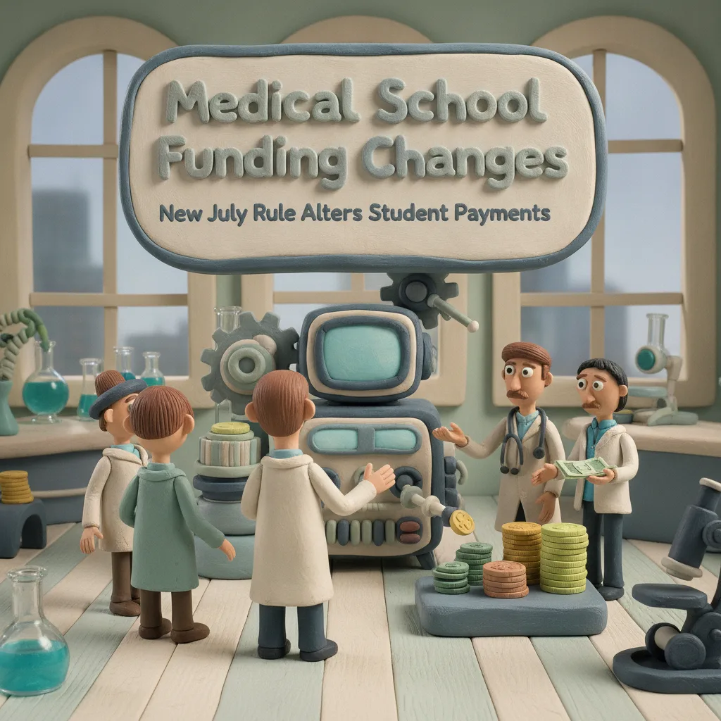 Medical School Funding Changes: New July Rule Alters Student Payments