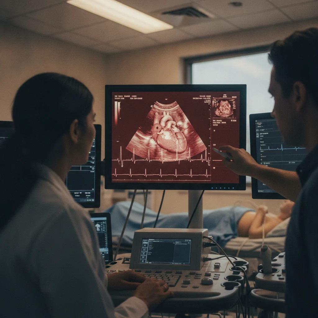 AI-Assisted Fetal Echocardiography Improves Early CHD Detection