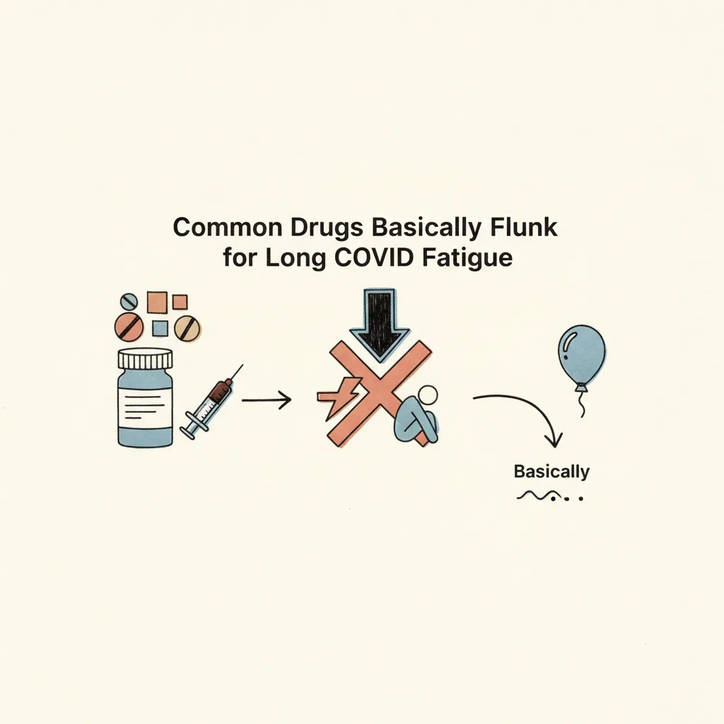 Common Drugs Basically Flunk for Long COVID Fatigue