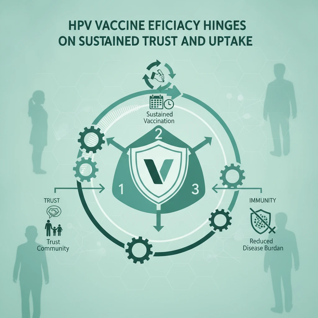 HPV Vaccine Efficacy Hinges on Sustained Trust and Uptake