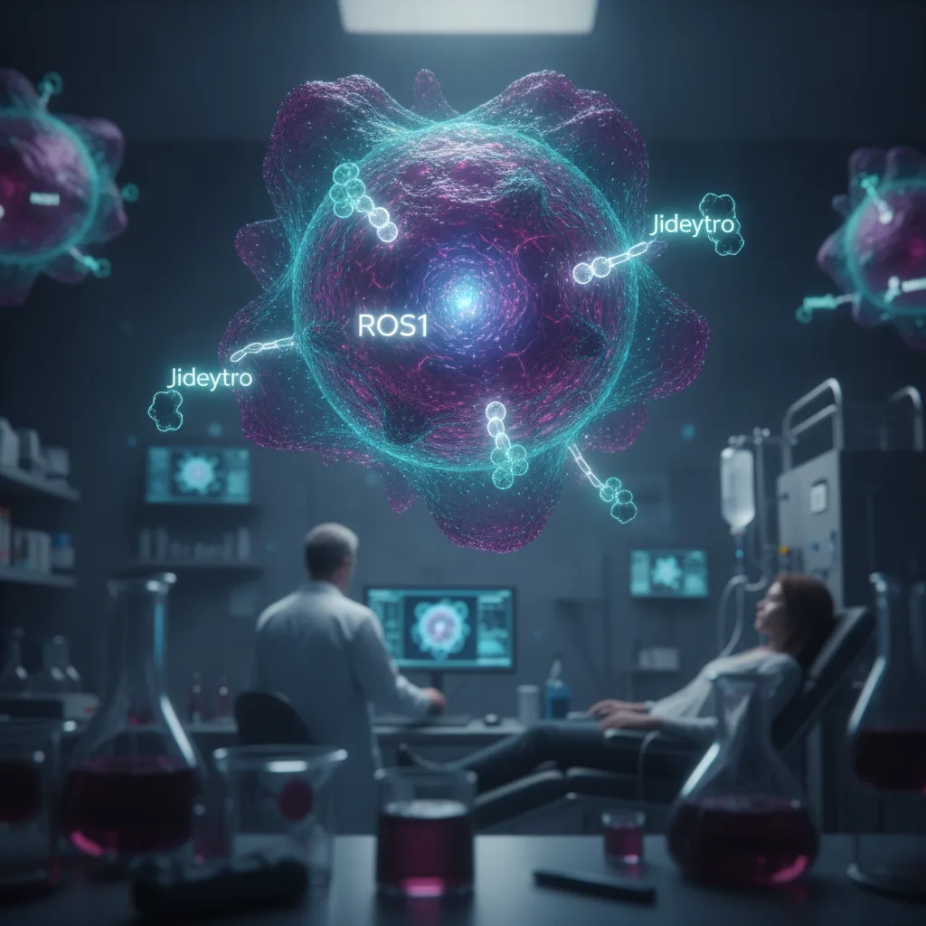 Jideytro offers new hope for ROS1-positive NSCLC after prior therapy