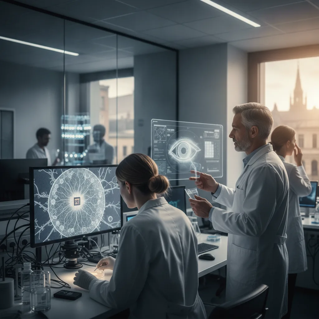 Retinal microchips: The subretinal stimulation restoring partial vision