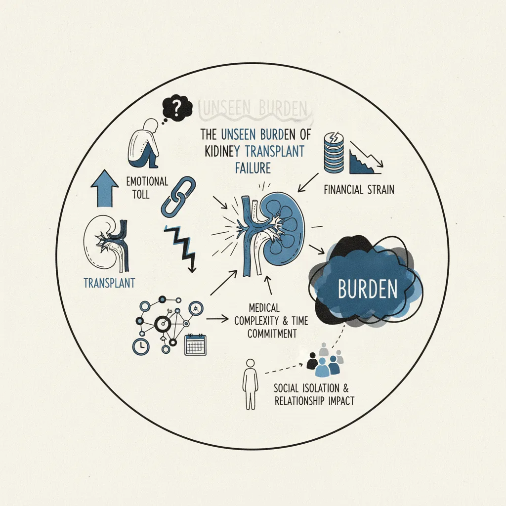 The Unseen Burden of Kidney Transplant Failure