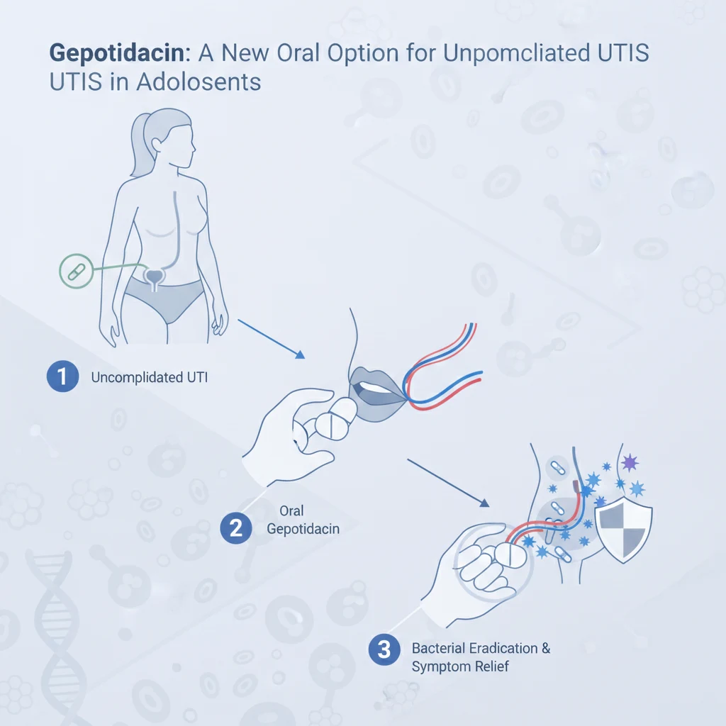 Gepotidacin: A New Oral Option for Uncomplicated UTIs in Adolescents
