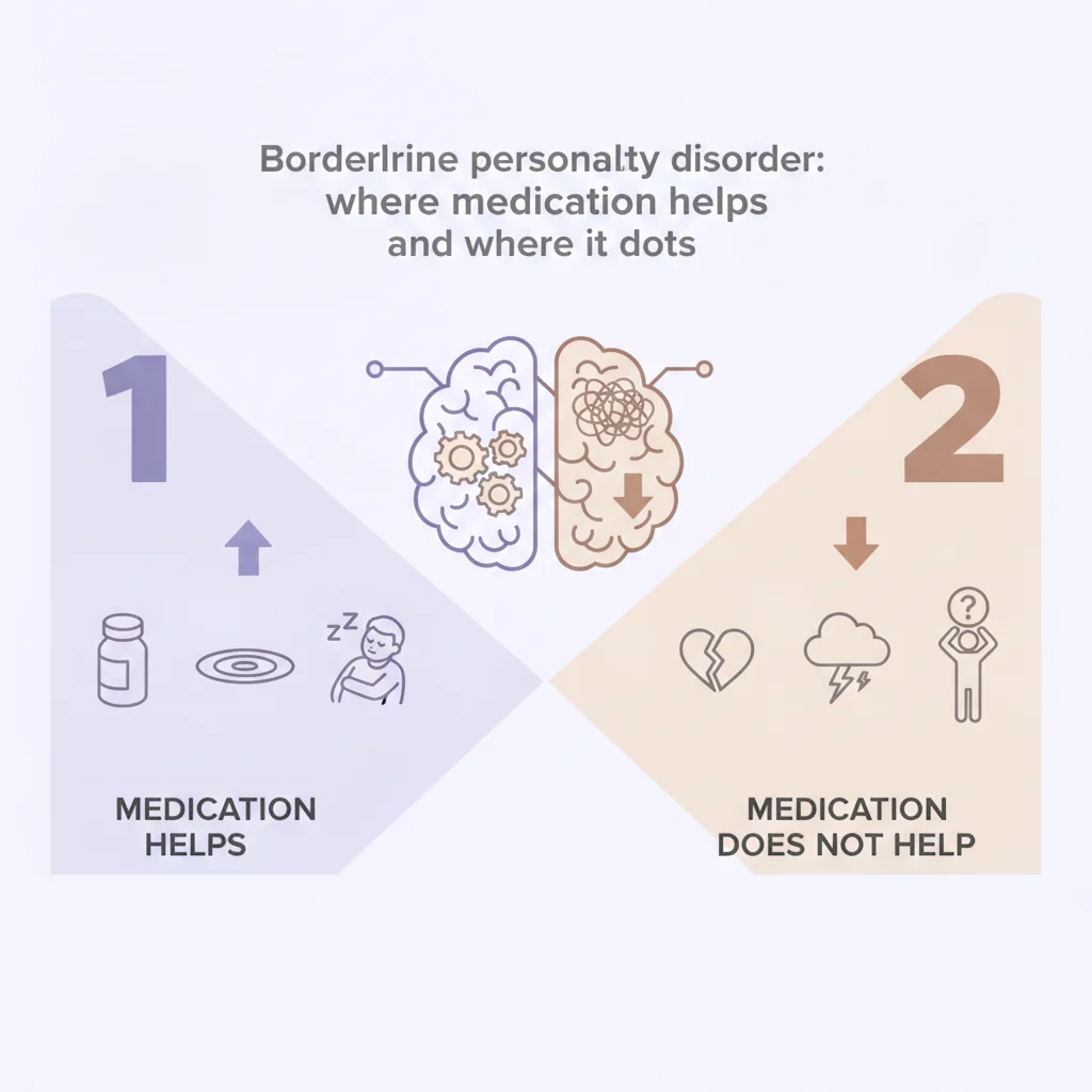 Borderline personality disorder: where medication helps and where it does not