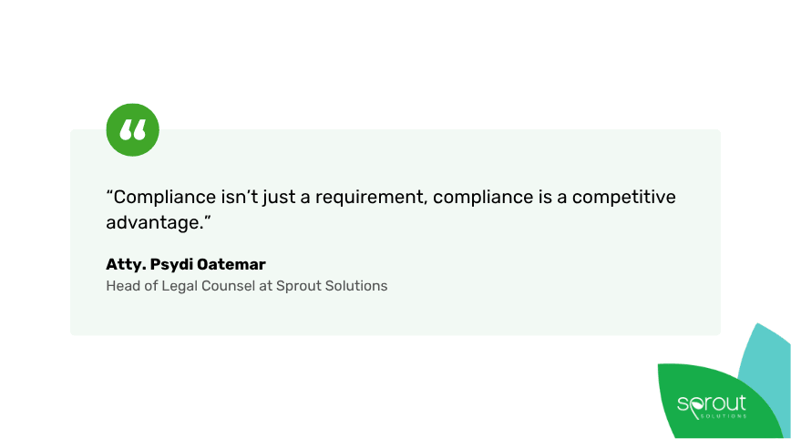 Atty. Psydi Oatemar on compliance