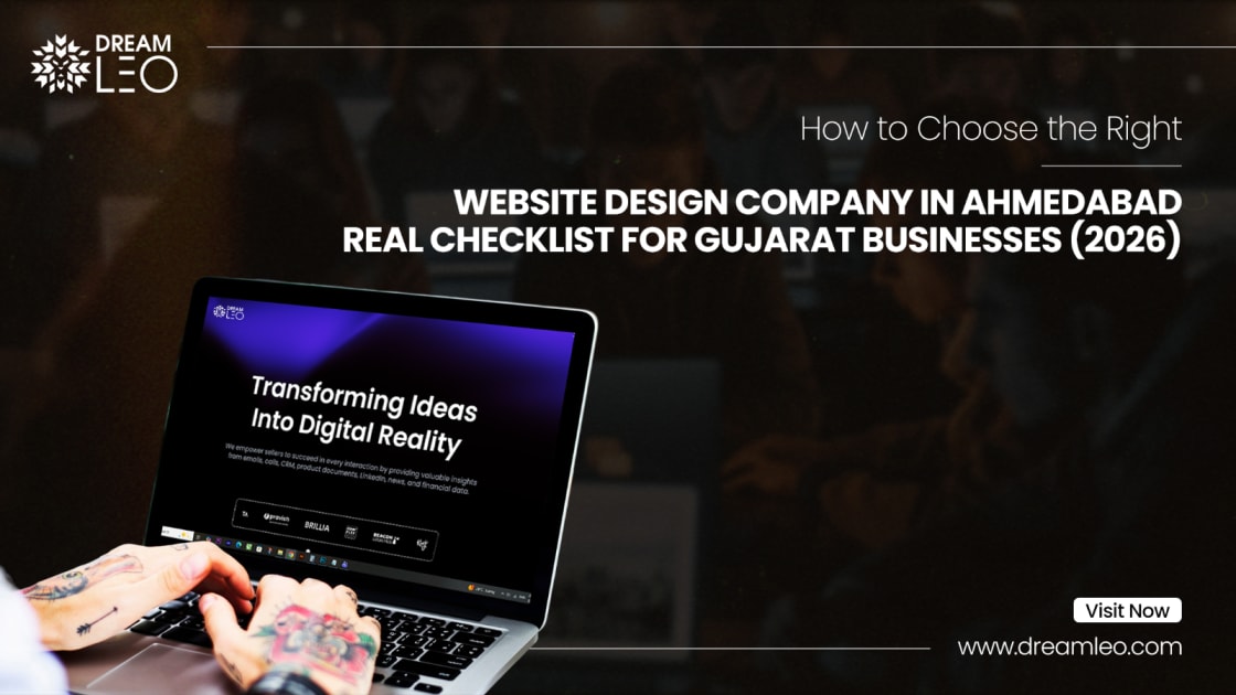 Why Dreamleo Web Solution Is One of the Best Website Design Companies in Ahmedabad.