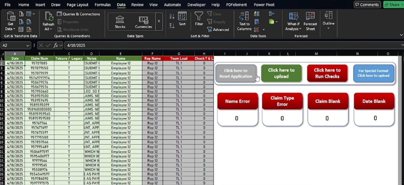 Excel VBA Data Cleaning & Consolidation Tool