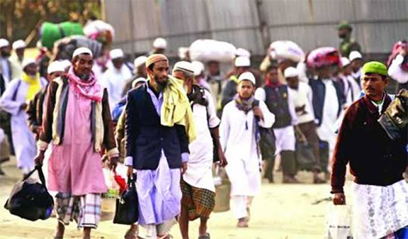 তবলীগ জামাতের লালমনিরহাট জেলা ইজতেমা শুরু