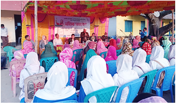 দহগ্রামে জেলা তথ্য অফিসের মহিলা সমাবেশ অনুষ্ঠিত