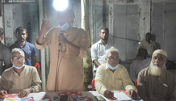 ১৫ নভেম্বর তিস্তা লং মার্চ সফল করতে কুড়িগ্রামে পথ সভা