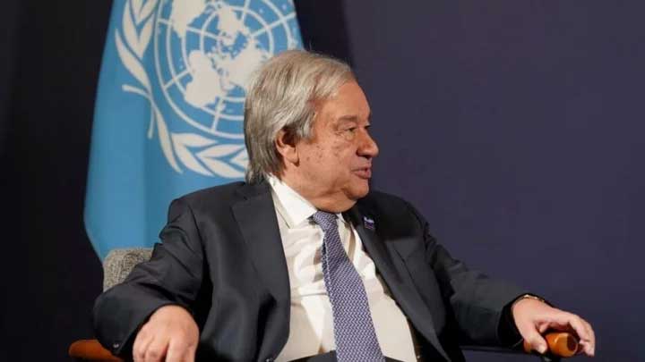 UN chief says Gaza becoming graveyard for children urges ceasefire