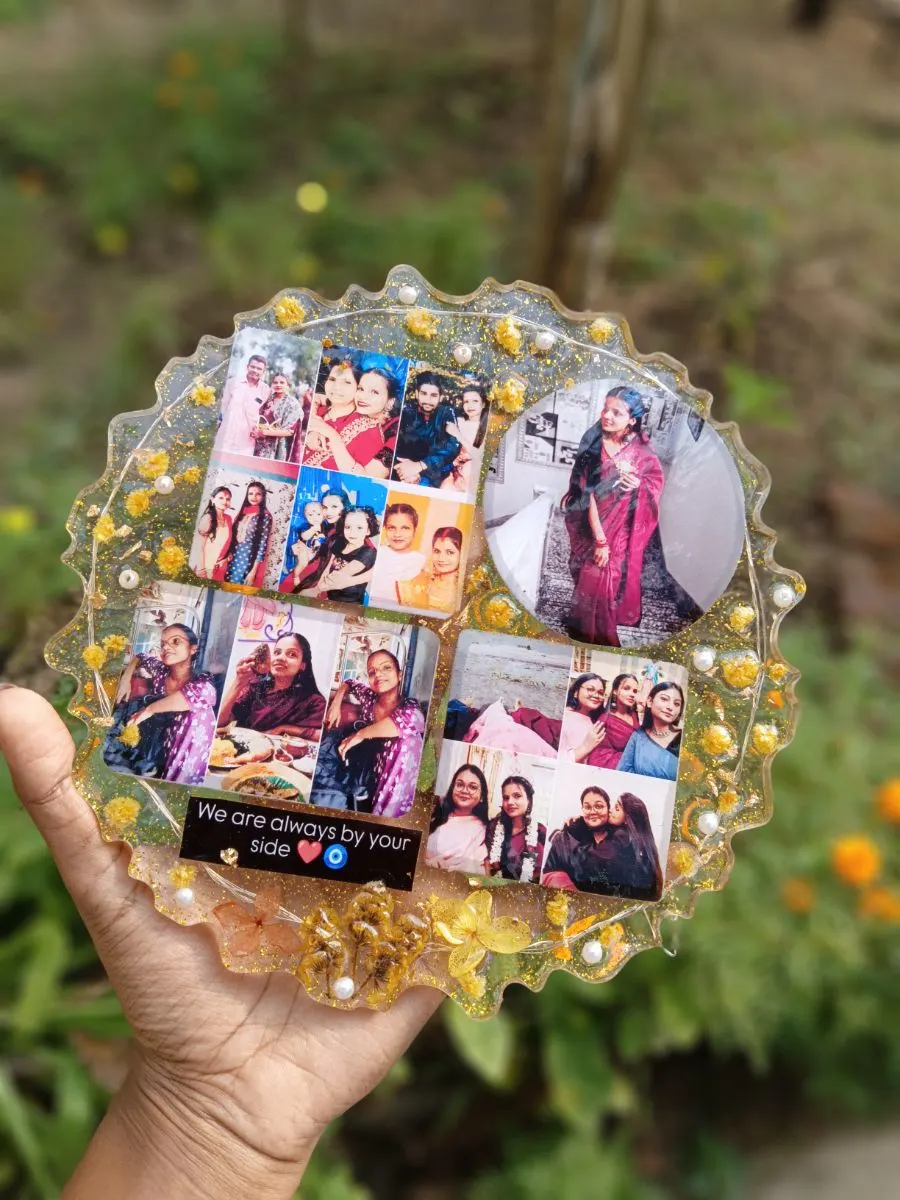 Resin photo frame view 2