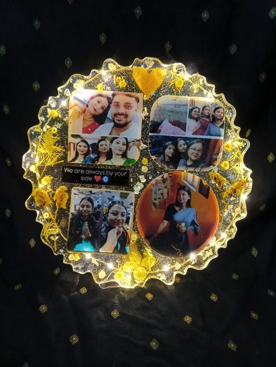 Resin photo frame view 3
