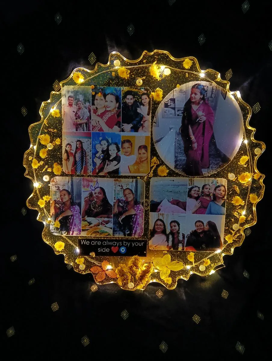 Resin photo frame view 4