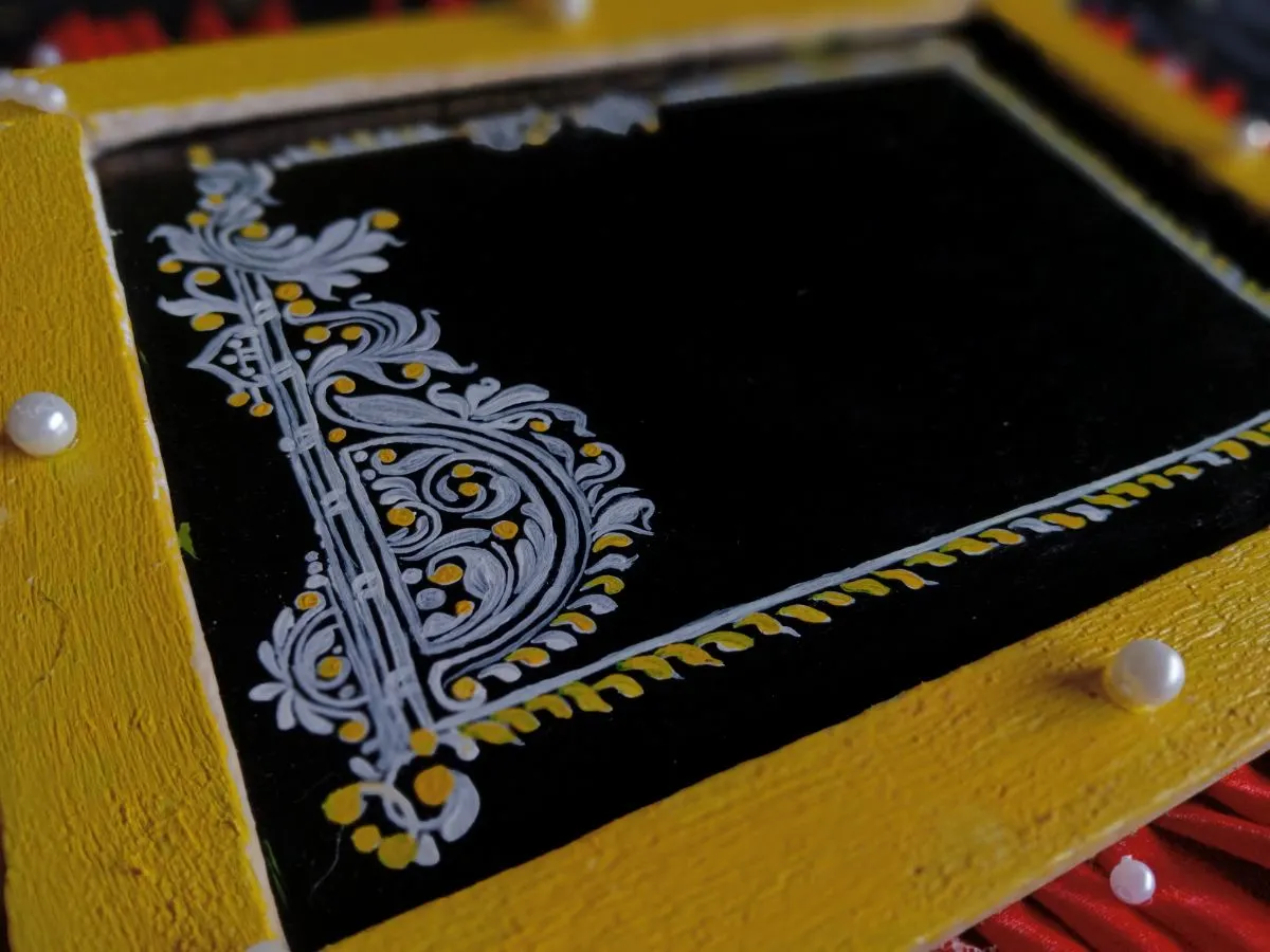 Hand painted slate view 2