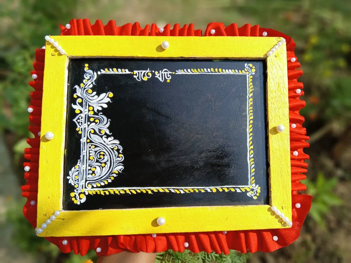 Hand painted slate view 3