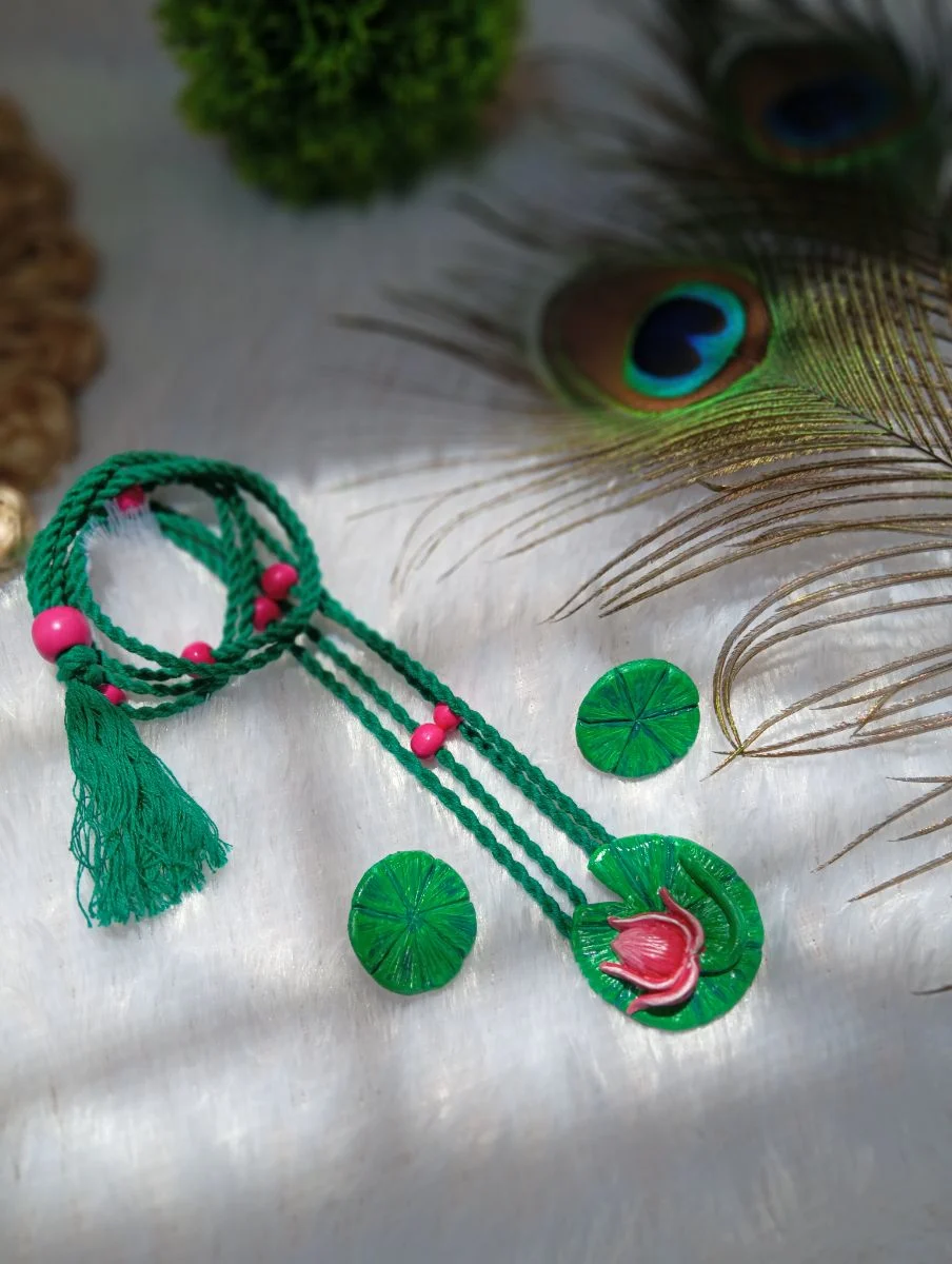 Handmade clay jewellery view 4