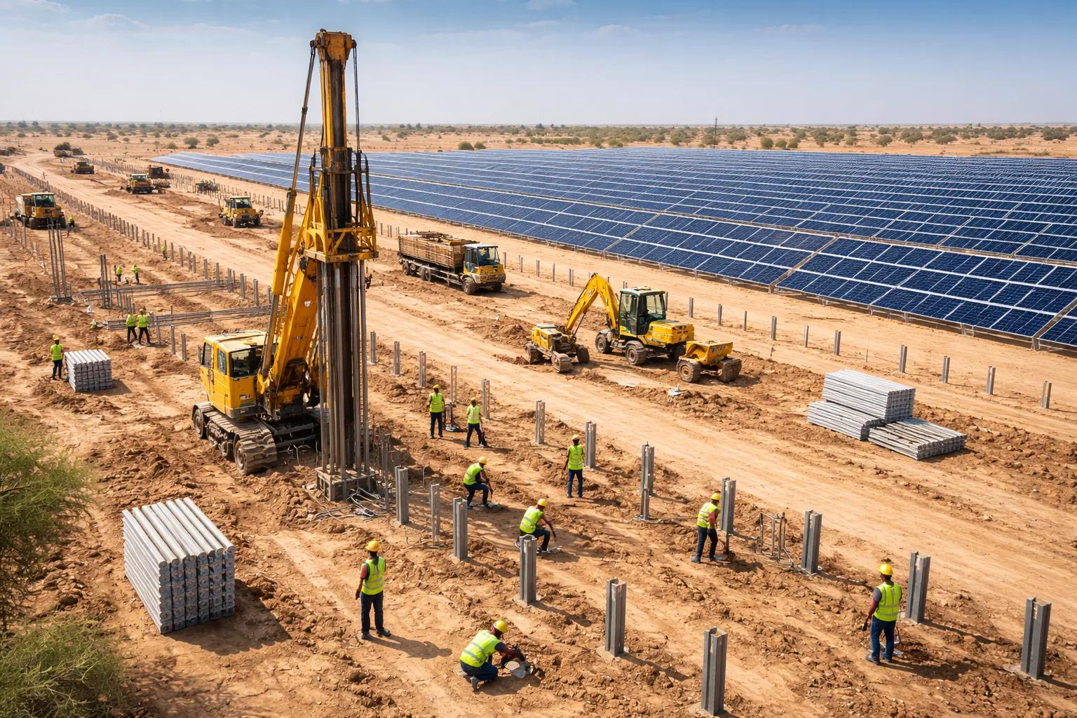 Engineer working on site