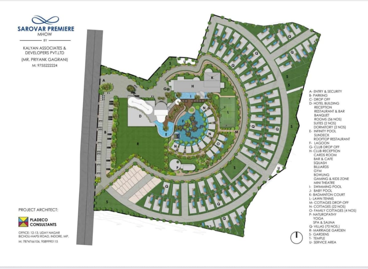 Sarovar Premiere, Mhow — Luxury Resort & Villa Project, photo 2