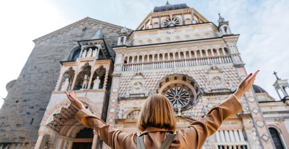 Private Bergamo Top Sights Upper Town Guided Tour