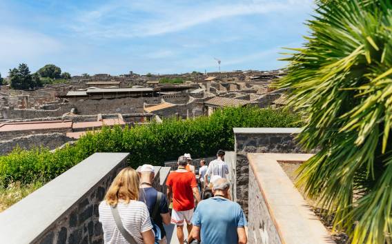 Ab Neapel: Ruinen von Pompeji & Vesuv Tagestour