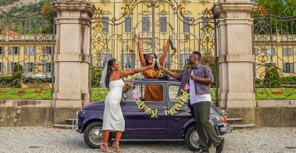 Lake Como: 2hr Photo Tour in a Classic Fiat 500