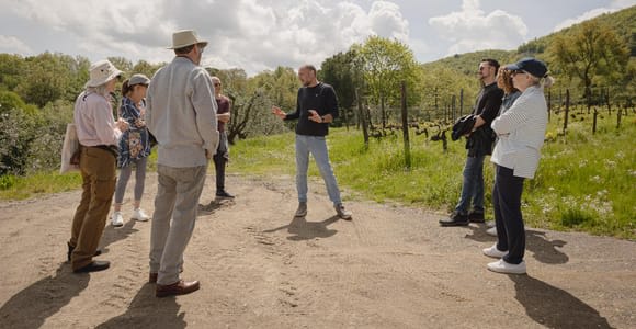 Montepulciano : Dégustation de vins héroïques artisanaux à la terrasse