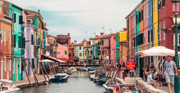 Murano Burano Torcello:Boat Tour,Glass Demo,Free Lace Museum