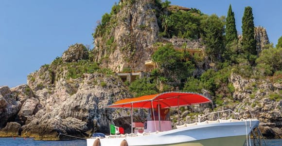 Naxos: Isola Bella, Blue Grotto, & Mazzarò Bay Boat Tour