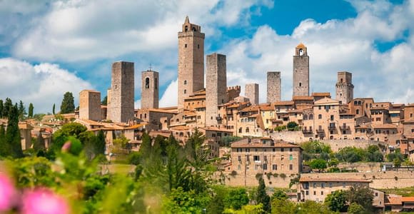 From Livorno: San Gimignano with Lunch and Tasting