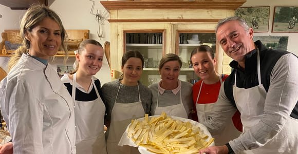 Cooking class at Villa Toscana near Cortona
